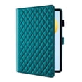 thumbnail image 2 of for Honor Pad X9 Pro 2025/Honor Pad X9A 11.5 inch Case, Rhombus Pattern Multiple Viewing Angles Stand Slim Folio Cover (Green), 2 of 6