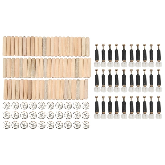 Cam Fittings,Cam Fittings Set with Furniture Connecting Fittings Cam Fittings Set Solid Performance