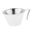 thumbnail image 1 of Taza medidora de Espresso con escala, taza para verter Espresso, jarra pequeña de 100ml para café, leche, jarra reutilizable para panadería, té casero Blanco Soledad jarras medidoras de café, 1 of 9