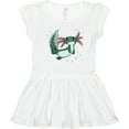 thumbnail image 3 of Inktastic Cute Axolotl swimming with bubbles Girls Toddler Dress, 3 of 5