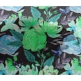 thumbnail image 4 of oneOone Tissu en Viscose Chiffon Vert Lime Floraux Matériel de Robe Tissu Imprimé Tissu au Mètre 42 Pouces de Large-Zi4, 4 of 5