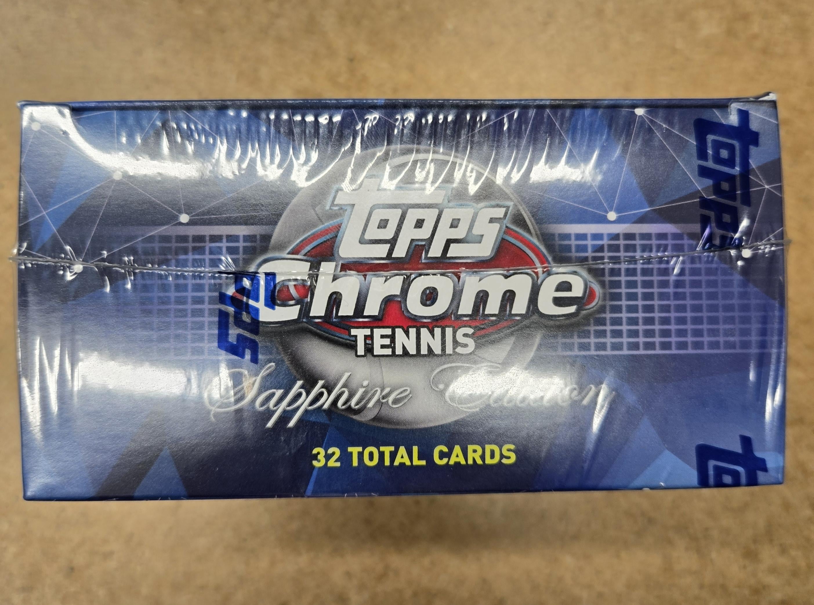 0 Chrome Tennis Sapphire Topps Box Edition Hobby Ice DA World Card