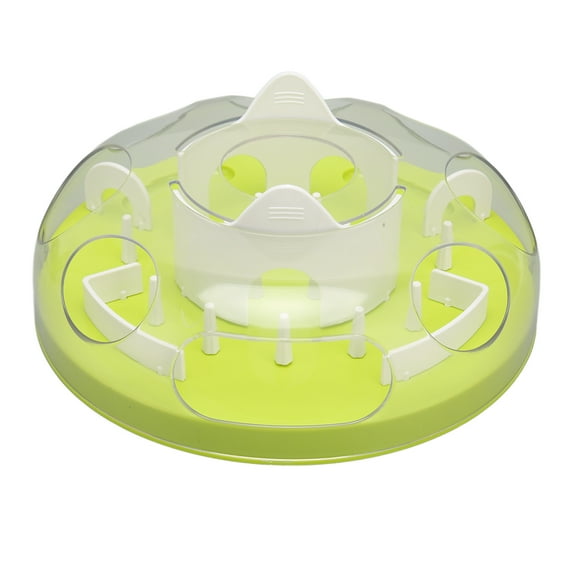 Cat Food Bowl, Cat Slow Feeding Bowl Durable Adjustable Maze Type Detachable  For Training For Cat