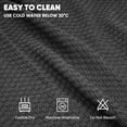 thumbnail image 5 of Chunky Cable Knit Throw Blanket for Couch,Super Soft Cozy Woven Blanket for Room Decor coffee color 110*150cm, 5 of 5
