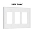 thumbnail image 2 of Rock Concert Switch Cover Decorative Wall Plate 3-Gang Screwless Standard Size, 2 of 5