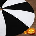 thumbnail image 2 of Ardorlove Black White Lollipop Christmas Tree Skirt, 36 inches Halloween Tree Ornaments for Fall Xmas Party Decorations, 2 of 8