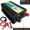 thumbnail image 5 of Inversor De Corriente Para Automóvil De Alto Rendimiento De 300 W 12 V 220 V A Ca 110 V Convertidor De Transformador De Voltaje Adaptador Convertidor De Cargador Automático Inversor De Onda Eigraketly VI009298-02, 5 of 5
