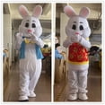 thumbnail image 5 of Conjunto de 24 tipos de disfraz de mascota de conejo de Pascua para adultos, disfraz de lujo para Halloween, fiesta de carnaval, cosplay de conejo, 5 of 5