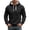Black, variant on Uikmnh Men's Sweatshirts, Pullover Hoodie with Adjustable Hood and Front Pocket, Hoodies for Men,L