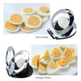 Vila KuChe Stainless Steel Egg Slicer, Kitchen Gadget, Dicer Cutter