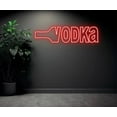 thumbnail image 4 of Glowneon Vodka Neon Sign, Vodka Cocktails Bar Wall Led Lights Decor, 4 of 4