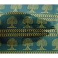 thumbnail image 4 of oneOone Viscose Chiffon Fabric Arrow & Tree Block Print Fabric By The Yard 42 Inch Wide, 4 of 4