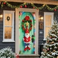 thumbnail image 6 of YZEGDCH Door Curtains for Doorway Privacy, Christmas Fabric Front Door Banner, Outdoor Home Indoor School Winter New Year Decor, Gifts Under 10 Dollars, 6 of 8