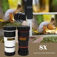 thumbnail image 2 of ODOMY 8 X Hot HD360 Zoom Optical Clip Telephoto Telescope Camera Lens for Smart Phone，Transform Your Phone Into A Professional Camera, 2 of 12