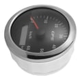 thumbnail image 3 of Speed Gauge, 0-60KM/H Adjustable Backlight Marine GPS Speedometer High Accuracy LCD Display 85mm  For Boats For Cars For RVs, 3 of 8