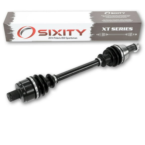 Sixity XT Rear Right Axle compatible with Polaris Sportsman 850 2014 - A14YNEAJ EAT WV 4X4