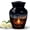 Campfire black - cls, variant on MUKTIVE Campfire Cremation Urn for Mother Ashes - Urn for Ashes Adult Male Small - Funeral Ash Urns Mini - 3 Inch Keepsake Urns for Adult Dad