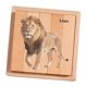 thumbnail image 4 of Rompecabezas de madera para niños, actividades de aprendizaje preescolar, material didáctico de habilidades motoras. versión animales, 4 of 9