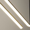 thumbnail image 4 of Lámpara colgante lineal con forma de onda LED, ahorro de energía para cocina y comedor, 4 of 9