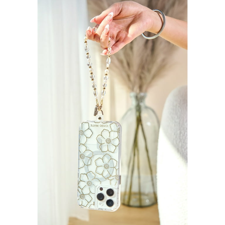 Case-mate Phone Charm - Beaded Moon Crystal