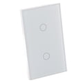thumbnail image 1 of Interruptor Wifi Touch Screnn, Control Remoto de 2 LED Light de 2, Wall Admit / iOS Admite Control de Voz, 1 of 7