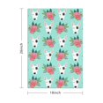 thumbnail image 3 of 4 Pcs Funny Kitchen Towels,Bull Terrier Dog and Flower Florals Microfiber Dish Towels,Kitchen Tea Towels,Kitchen Towel Set (18" X 26"), 3 of 3