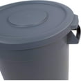 thumbnail image 5 of Carlisle 34101023 Bronco Round Waste Container Only, 10 Gallon, Gray Pack of 6, 5 of 6
