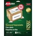 thumbnail image 1 of Avery Waterproof Labels, 5½" x 8½", for Laser Printers - 35526, 1 of 6