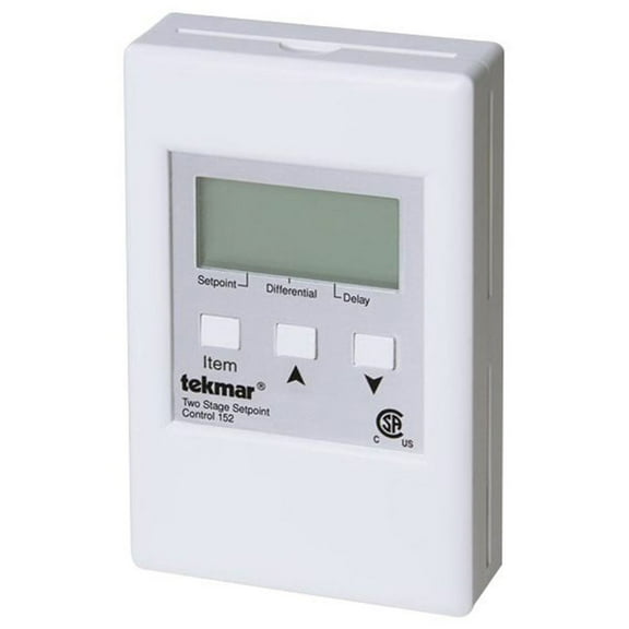 Tekmar 152 Two Stage Setpoint Control