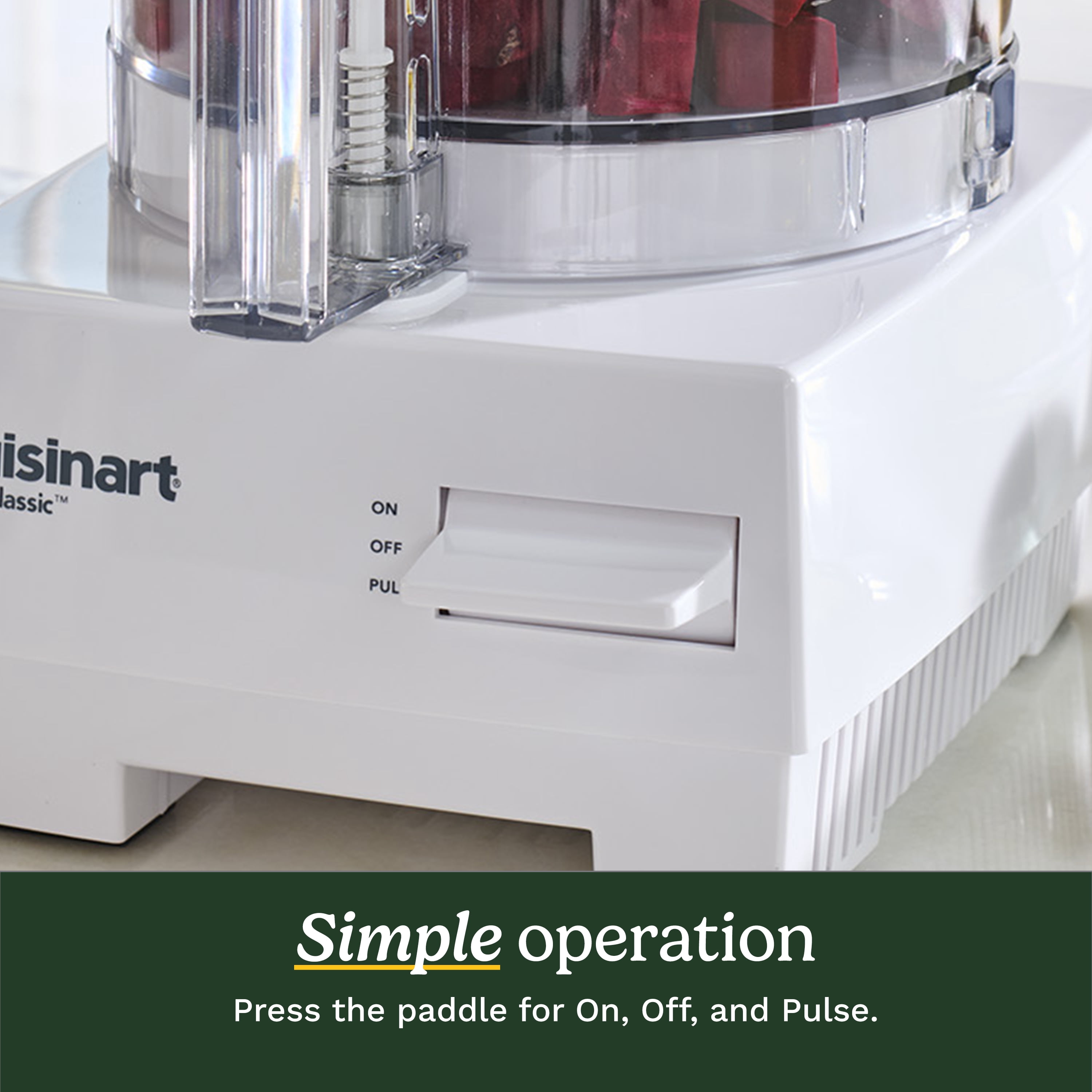 Cuisinart Pro Classic™ 7 Cup Food Processor - Kitchen Cooking Prep