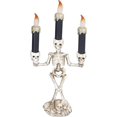 thumbnail image 1 of Velas de llama LED, velas falsas de decoración espeluznante de terror con temática de Halloween para Navidad, Halloween, bodas, Partyronic Light Up Skull L, kaili Sencillez, 1 of 5