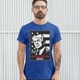 thumbnail image 3 of Tee Hunt Trump 2024 T-shirt Keep America Great Re-elect Donald Trump Men's Tee, Blue, Medium, 3 of 5