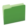 thumbnail image 1 of Fólder carta Pendaflex, ceja 1/3, Verde Brillante, Cj. de 100, 1 of 1
