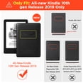 thumbnail image 2 of Ayotu Skin Touch Feeling Case for All-New Kindle 10th Gen 2019 Release Only - Thin&Light Smart Cover with Auto Wake/Sleep - Support Back Cover adsorption - (Not Fit Kindle Paperwhite), Grey, 2 of 7