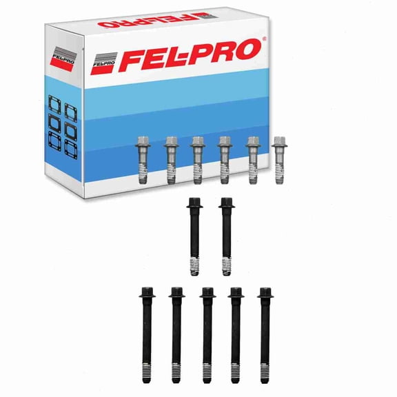 Fel-Pro Cylinder Head Bolt Set compatible with Chevrolet C1500 4.3L V6 1988-1998