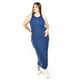 thumbnail image 1 of Maxi vestido sin manga Roman Fashion /Tallas Extras, 23974 (Azul marino) azul marino 38, 1 of 5