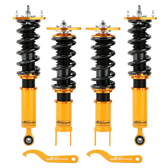 Maxpeedingrods Racing Coilovers Suspension Kits for Nissan 08-16 370Z Z34 Shock Adj. Height Fits select: 2009-2013 INFINITI G37, 2013-2014 NISSAN 370Z BASE/TOURING/NISMO