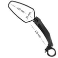 thumbnail image 2 of Fahrrad Spiegel Rückspiegel Links eBike Halter e-Bike Alu Klemme Lenker 1Stk, 2 of 5