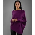 thumbnail image 4 of Suéter de color sólido europeo y americano Suéteres para mujer Suéteres casuales de invierno Suéteres holgados de color sólido Tops sexys, 4 of 5