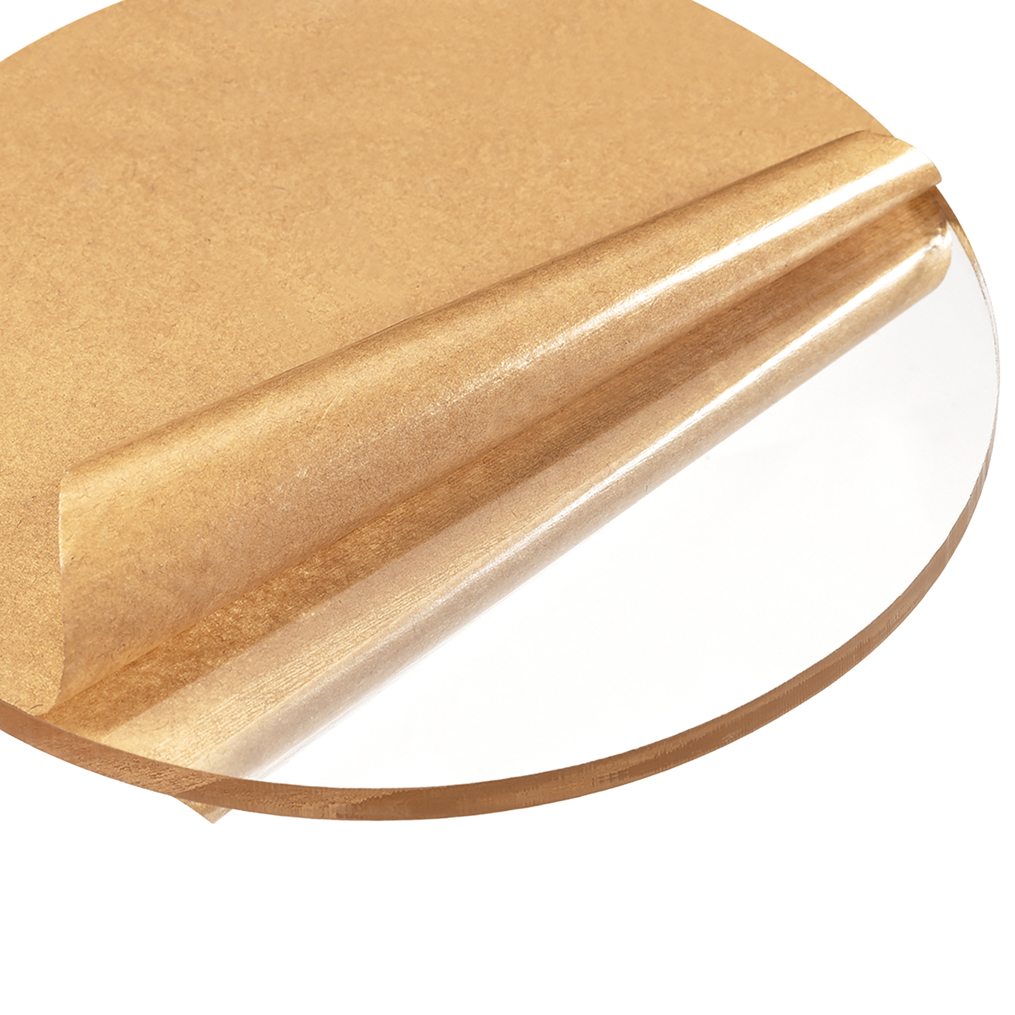 Acrylic Sheet Circle Round Disc,Clear,7.5mm Thick,4" Diameter,Acrylic Round Sheet(100mm)
