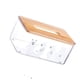 thumbnail image 2 of Soporte transparente para cubierta de pañuelos, caja de pañuelos, caja dispensadora de pañuelos faciales transparente, diseñada para precisión, 2 of 12