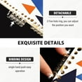 thumbnail image 3 of FORMRS 1-Subject Spiral Notebook 8" x 5" College Ruled 60 Refillable Sheet A5 Hard Cover, 2 Pack, White Abstract Triangles, 3 of 7