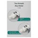 thumbnail image 4 of Bathroom In-Wall Water Tank Inlet Valve Hang Wall Hanging Toilet Water Valve Water Inlet Accessories G3/8inch, 4 of 5