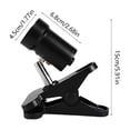 thumbnail image 3 of Fesfesfes Reptile Heat Lamp Rotatable Turtle Heating Light Heat Bulb Simulated Sunlight Basking Lamp with Clamp for Reptiles Lizard Amphibian Bearded(Bulb not included), 3 of 6