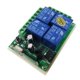 thumbnail image 2 of 433 Mhz Interruptor De Control Remoto Inalámbrico Universal - Módulo Receptor De Relé De 4 Canales Y Transmisor De RF - Control De Bloqueo Electrónico Sunnimix Módulo de interruptor de control remoto, 2 of 7
