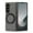 Gray, variant on Case for Samsung Galaxy Z Fold 7, Carbon Fiber Texture, 360 Degree Rotating Ring Bracket, Compatible with MagSafe Wireless Chargers, PC Material Drop Protective Phone Cover for Z Fold 7, Gray