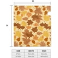 thumbnail image 4 of Thanksgiving Maple Leaves Mailbox Covers, Autumn Magnetic Post Box Cover Wraps Standard Size 21x18 in for Garden Yard Decor, 4 of 6