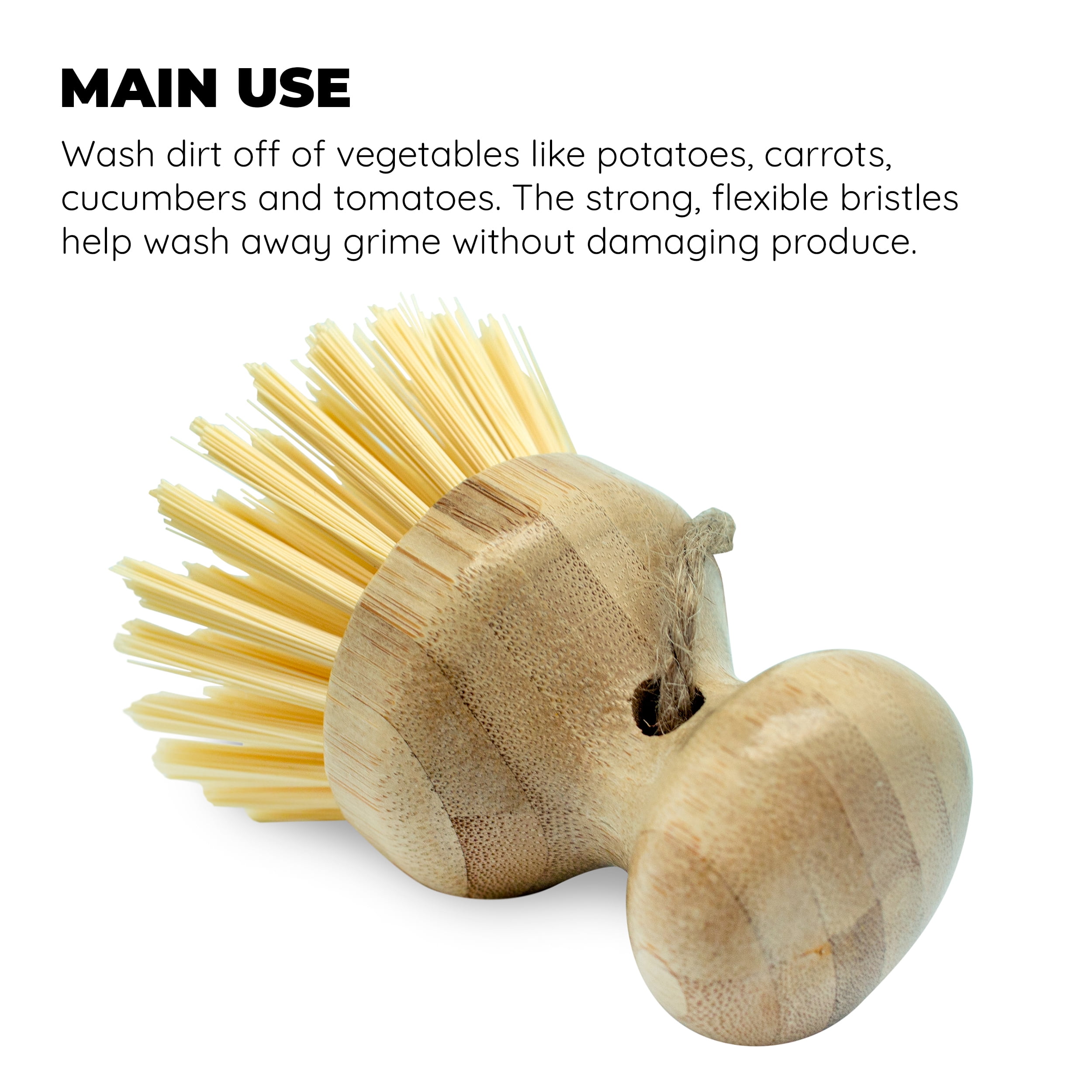 Bamboo Brush Holder Mat • PAPER SCISSORS STONE