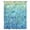 Turquoise, variant on Turquoise Blue Teal Sheer Curtains 84 Inches Long, Chic Stained Glass Texture Aesthetic Light Filering Curtains, Breathable Simi Curtain Privacy Drapes for Living Room Bedroom Window Treatment