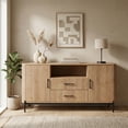 thumbnail image 2 of Credenza Relan Swell Café Diseño Curvo Varillado, 2 of 8